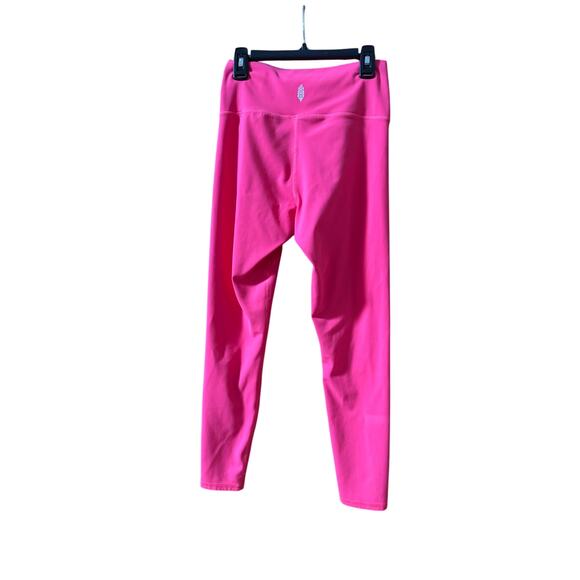 Free people FP Movement Never Better Leggings Color:Hot Pink Sz small - Picture 7 of 7